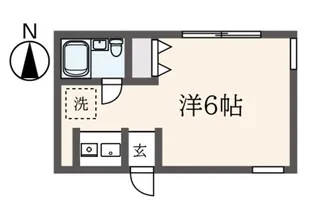 ゼーゲンハウゼ1号棟【2階】の間取り
