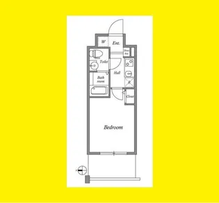 ARISTO扇町【4階】の間取り