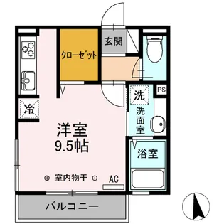 M’s house【1階】の間取り