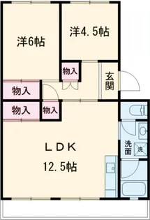 ぼたん【2階】の間取り