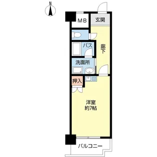 Nasu1ビル【5階】の間取り