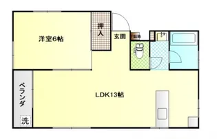 志治ビル【3階】の間取り