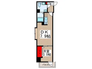 アルファコート西川口22【2階】の間取り