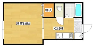 ハイツホースイ【2階】の間取り