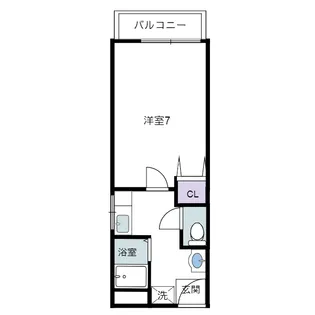 カーサ フェリース【4階】の間取り