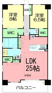 ヴェレーナ鎌倉深沢【4階】の間取り