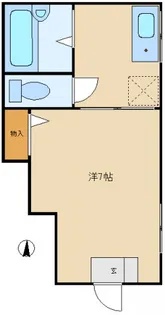 テラスK&K【1階】の間取り