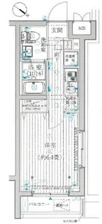 プレール・ドゥーク上池袋【5階】の間取り