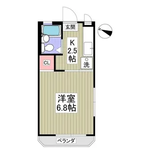 アップルパイ【2階】の間取り