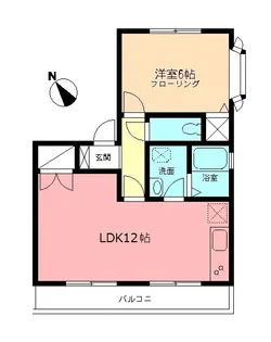 善行坂ビレッジII【2階】の間取り