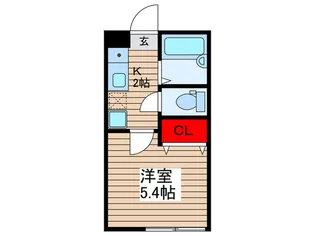 アリサンドラ北小岩【1階】の間取り