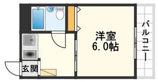 ARI高槻市役所南【2階】の間取り