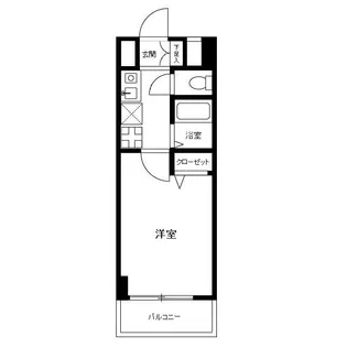 プレール三田【6階】の間取り