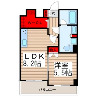 静山館【3階】の間取り