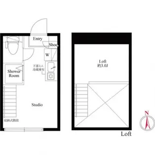グランディール川崎【2階】の間取り