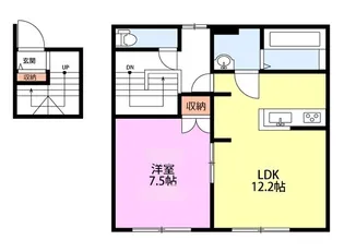 フェリーチェ大豆【2階】の間取り