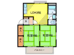 APIA560KI【2階】の間取り