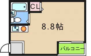 エルハイツ裕【2階】の間取り