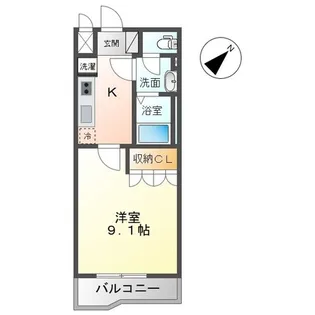 ウィングコート【2階】の間取り