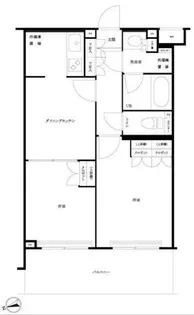 ルーブル大森西【4階】の間取り