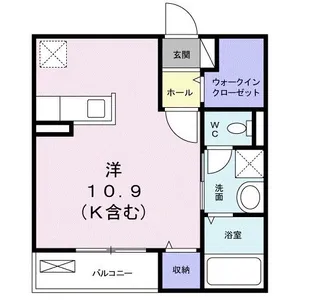 モデルノI【2階】の間取り