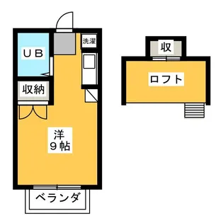 パークフラット【1階】の間取り