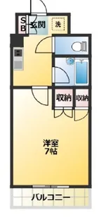 スペーシア川崎III【5階】の間取り