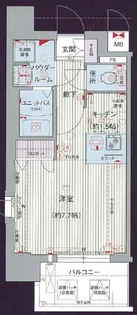 プレサンス名古屋STATIONアライブ【3階】の間取り