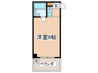 倉田ビル【3階】の間取り