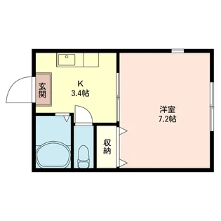 トリ グランツ【1階】の間取り