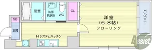 Tドリーム雨宮【7階】の間取り
