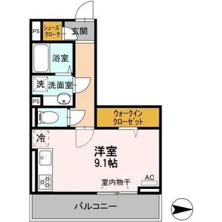 Maison Rassurer(メゾン ラシュレ)【2階】の間取り