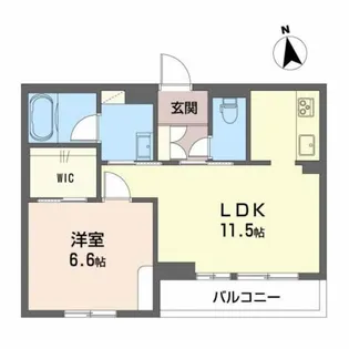 grace.yu 琴【1階】の間取り