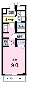 プレアリーリブ【1階】の間取り