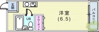 メゾン・ド・エクラン【3階】の間取り