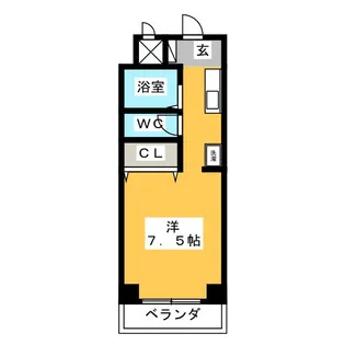 グランドステージ明神町【1階】の間取り