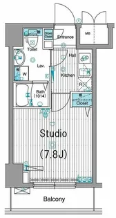 グランド・ガーラ銀座【3階】の間取り