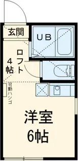 ユナイト根岸バルティアの杜【2階】の間取り