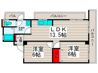 コ-ポコバヤシ【5階】の間取り
