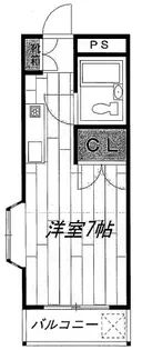 アイコート東長崎【2階】の間取り