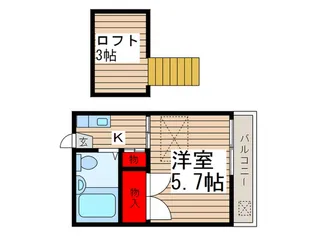 サンベルハイツの間取り