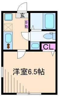 グランジュテ港北高田【1階】の間取り