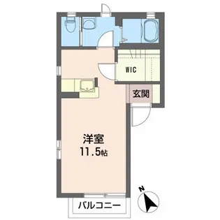 フルール【1階】の間取り