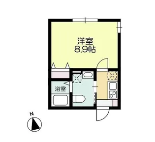 グランツ青葉【1階】の間取り
