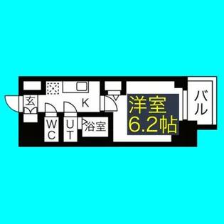 メイクスWアート浅間町【7階】の間取り