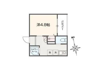 アイウシ梅島【3階】の間取り