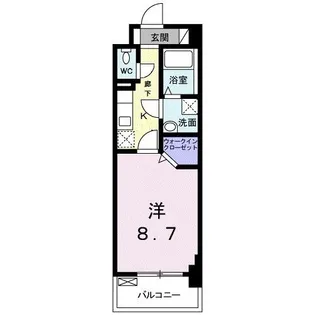 アコール アネックス【6階】の間取り