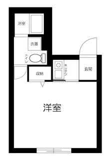 リッシェル平和島【2階】の間取り