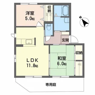 セジュン C棟【1階】の間取り