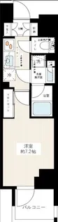 デュフレ南千住【9階】の間取り